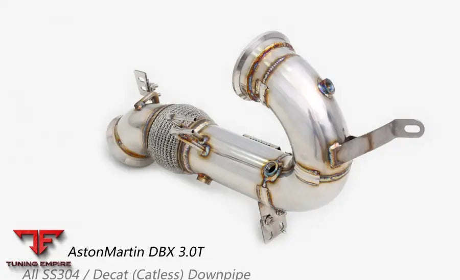 Aston Martin Dbx 3.0T All Ss304 Catless Downpipe Exhaust System