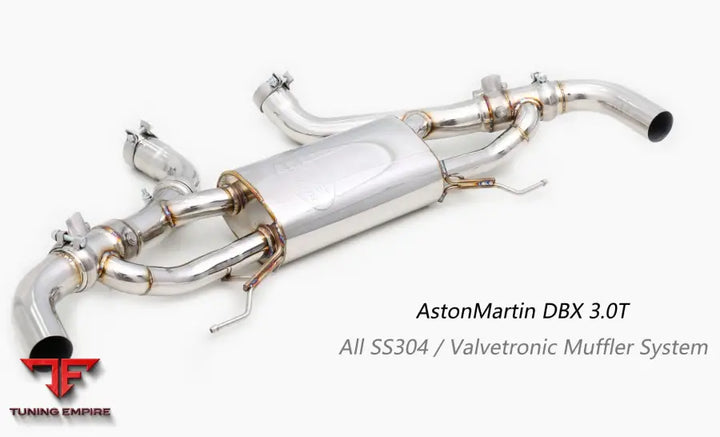 Aston Martin Dbx 3.0T All Ss304 Valvetronic Exhaust System