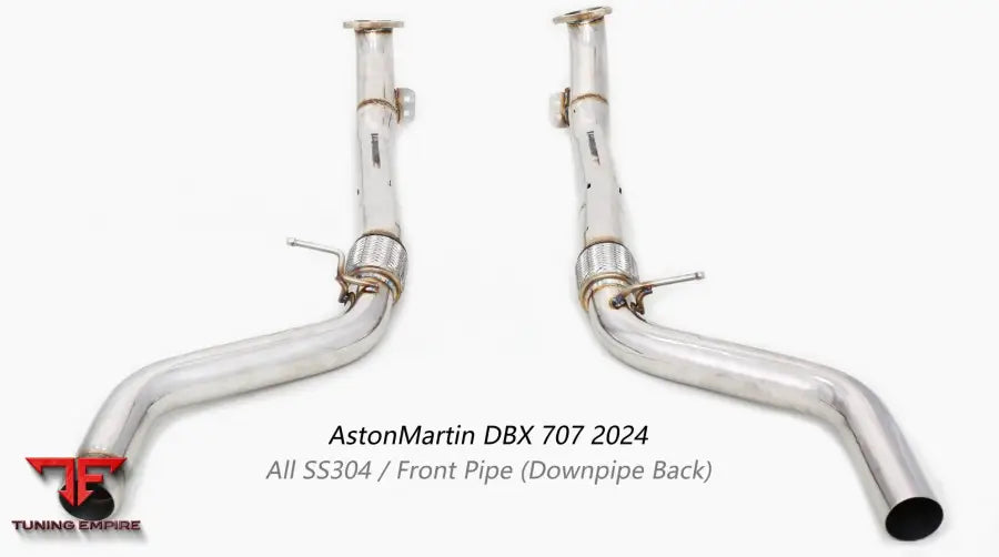 Aston Martin Dbx All Ss304 Catless Downpipe Exhaust System