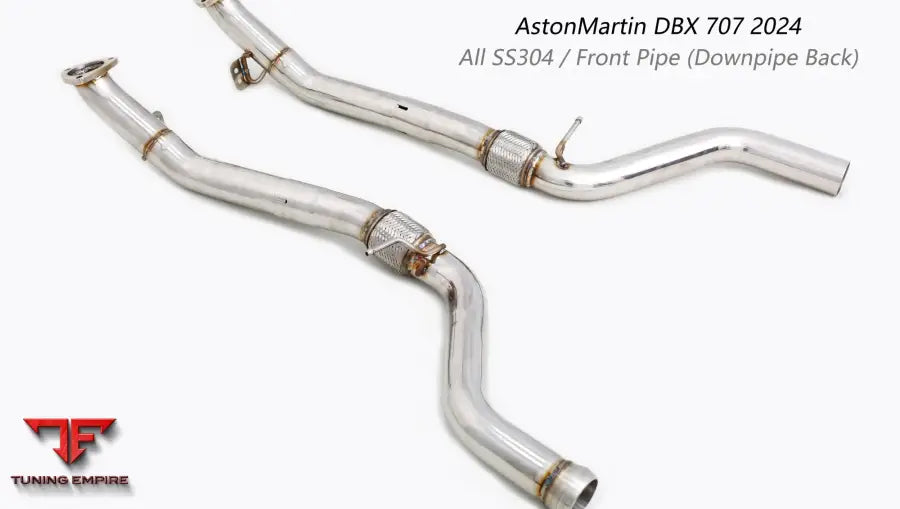 Aston Martin Dbx All Ss304 Catless Downpipe Exhaust System