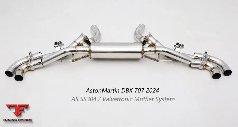 Aston Martin Dbx V8 4.0T All Ss304 Valvetronic Exhaust System