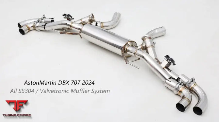 Aston Martin Dbx V8 4.0T All Ss304 Valvetronic Exhaust System