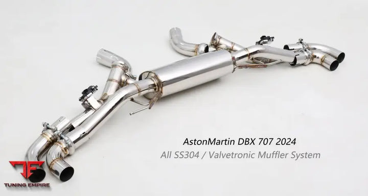 Aston Martin Dbx V8 4.0T All Ss304 Valvetronic Exhaust System