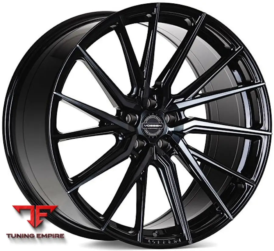 AUDI A6 WAGON VOSSEN HF-4T TINTED GLOSS BLACK WHEELS