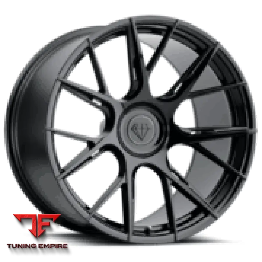 AUDI E-TRON GT BLAQUE DIAMOND BD-F18 GLOSS BLACK WHEELS