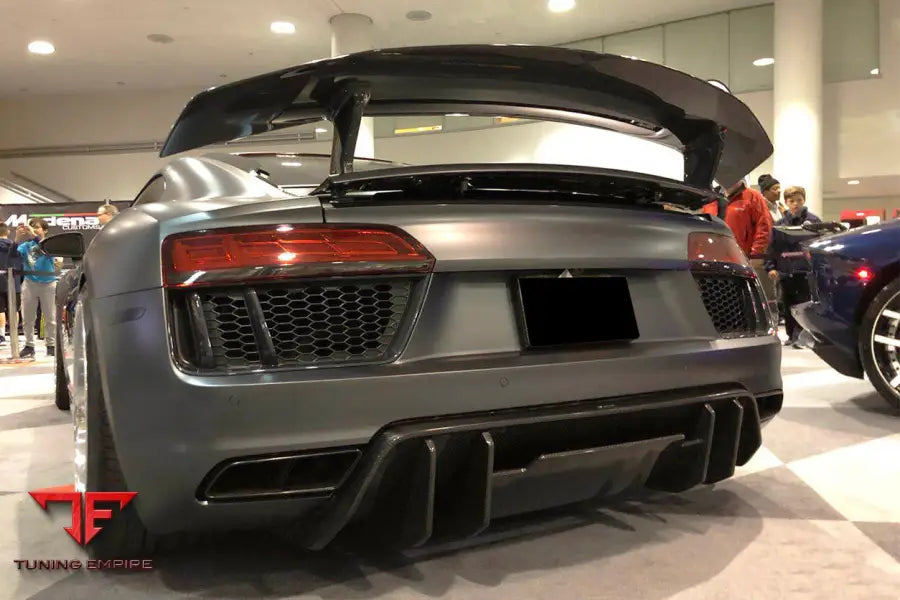 Audi R8 Coupespyder Vrs Style Carbon Fiber Rear Diffuser