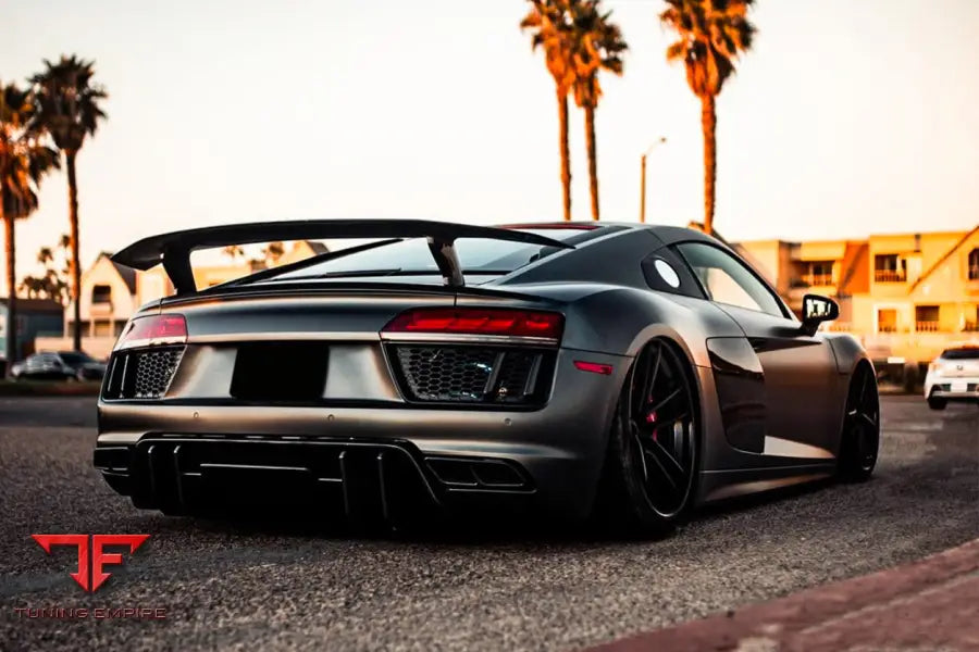 Audi R8 Coupespyder Vrs Style Carbon Fiber Rear Diffuser