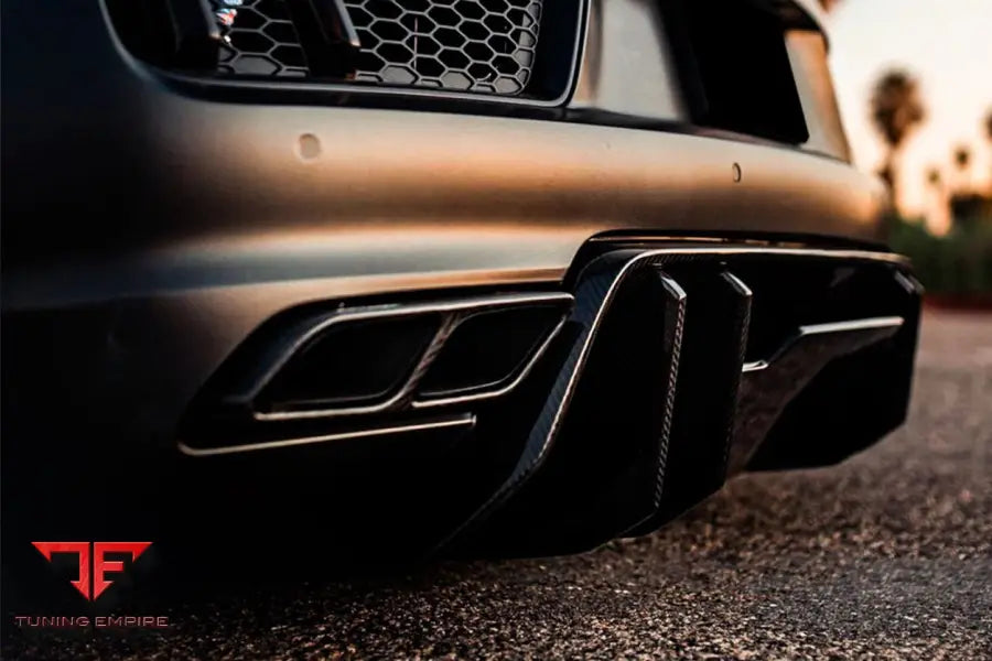 Audi R8 Coupespyder Vrs Style Carbon Fiber Rear Diffuser