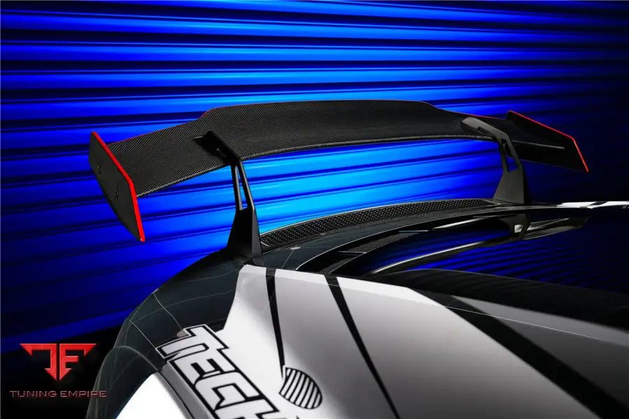 Audi R8 Gen2 V10 Plus Coupe Only Impii Carbon Fiber Trunk Wing With Base