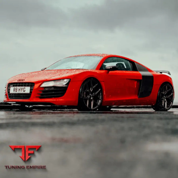 AUDI R8 VOSSEN HF-5 MATTE GUNMETAL WHEELS