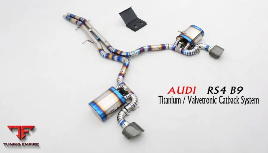 Audi Rs4 B9 Titanium Valvetronic Exhaust System