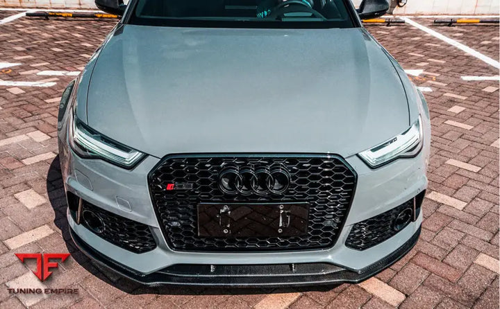 Audi Rs6 Avant Carbon Fiber Front Lip