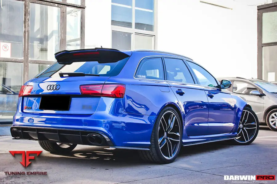 Audi Rs6 Avant Carbon Fiber Rear Lip