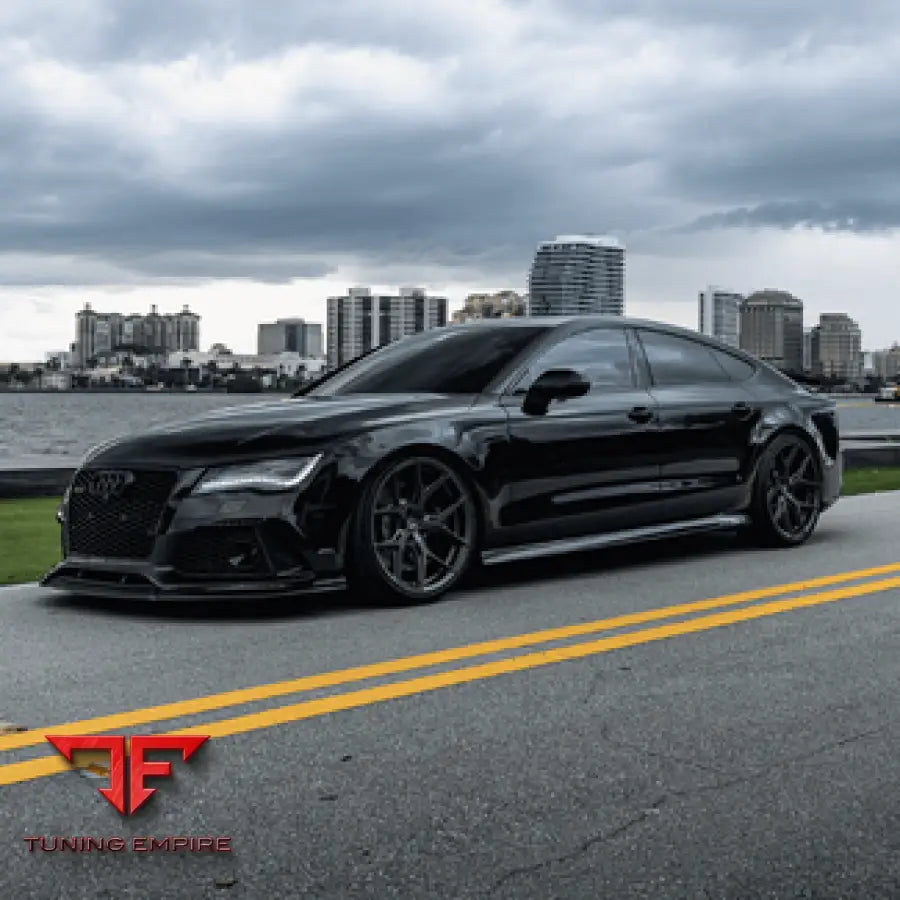 AUDI RS7 VOSSEN HF-5 MATTE GUNMETAL WHEELS