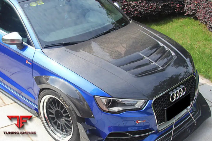 Audi S3 A3 Sedan Bkss Style Hood