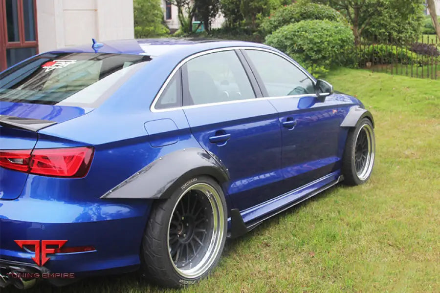 Audi S3 & A3 Sline Sedan Bkss Style Side Skirts With Winglets