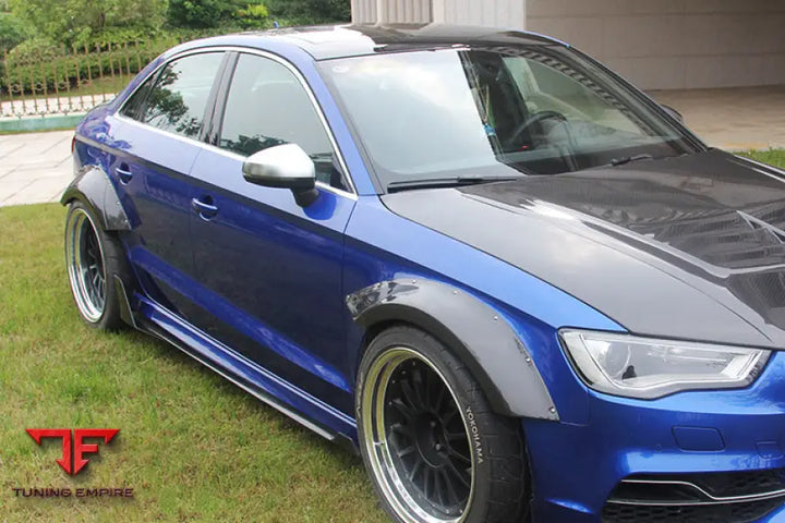 Audi S3 A3 Sline Sedan Bkss Style Wide Fender Flare