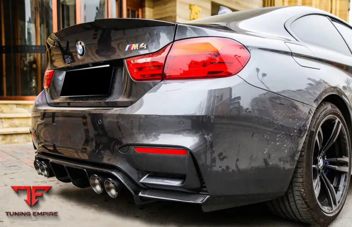 BMW M3 F80 M4 F82 VRS STYLE CARBON FIBER REAR DIFFUSER BSD