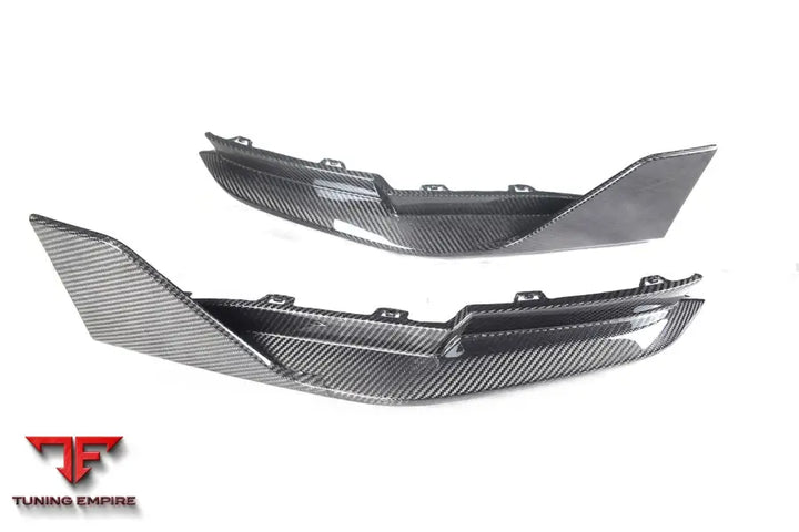 Bmw M3 G80 Mp Style Dry Carbon Fiber Middle Rear Lip With Winglets Bsd