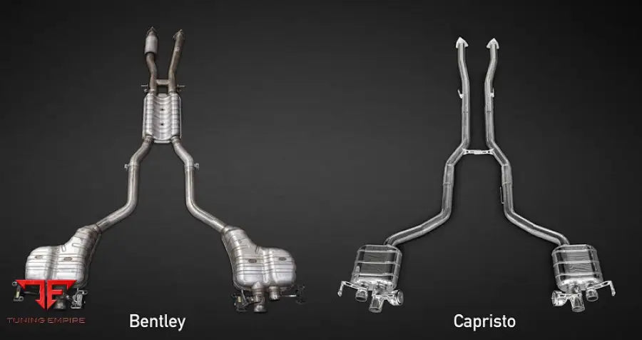 Capristo Bentley Gt V8 + S Exhaust System