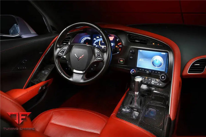CORVETTE C7 Z06 GRANDSPORT DRY CARBON FIBER CUP HOLDER COVER PANEL TRIM BSD