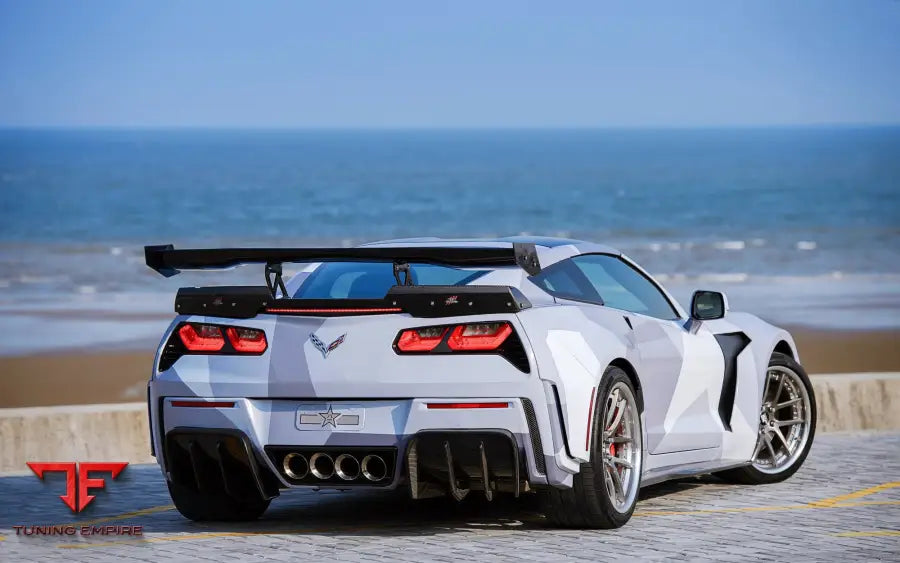 CORVETTE C7 Z51 BKSS STYLE FIBER REINFORCE PLOYMER WIDE REAR FENDER BSD