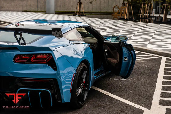 CORVETTE C7 Z51 GRANDSPORT Z06 BKSS STYLE TRUNK SPOILER BSD