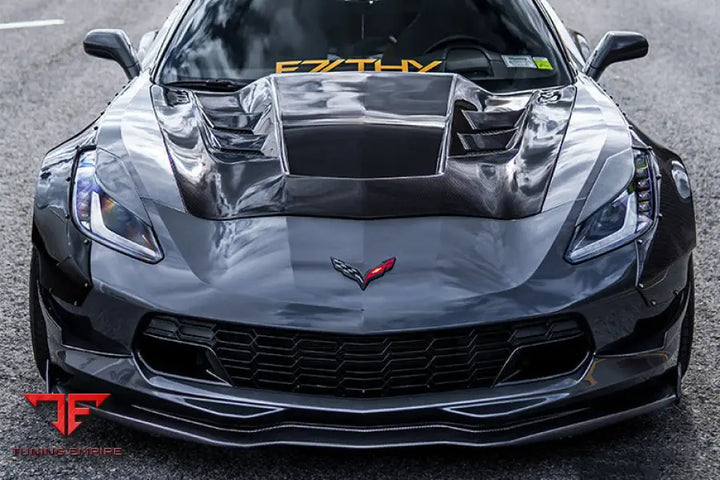 CORVETTE C7 Z51 Z06 GRANDSPORT CARBON FIBER CANARDS BSD