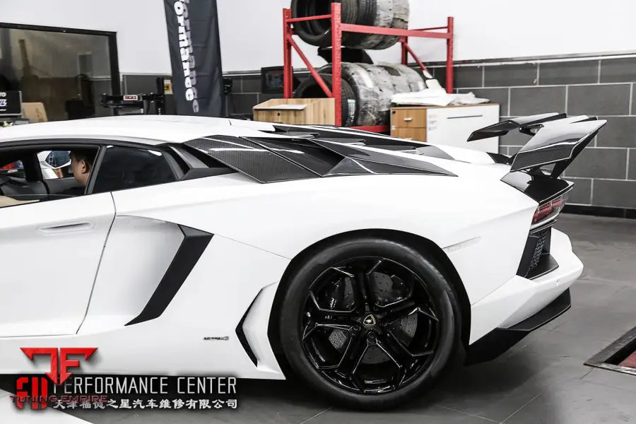 Lamborghini Aventador Lp700 $ Lp740 Coupe Carbon Fiber Rear Intake Panel (Front) Bsd