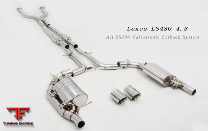 Lexus Ls430 All Ss304 Valvetronic Exhaust System