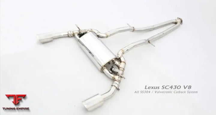 Lexus Sc430 All Ss304 Valvetronic Exhaust System