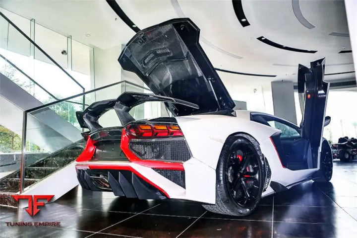 Lp700 Lp750 Lp740 Lp720 $ Lp780 Coupe & Roadster Bkss Style Carbon Fiber Trunk Spoiler Bsd