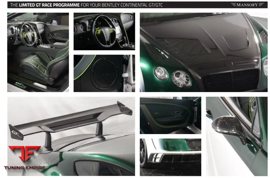 Mansory Bentley Continental Gt Race - Limited Edition