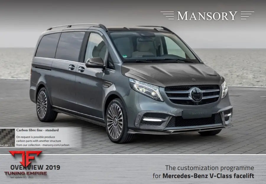 Mansory Mercedes-Benz V-Class Facelift