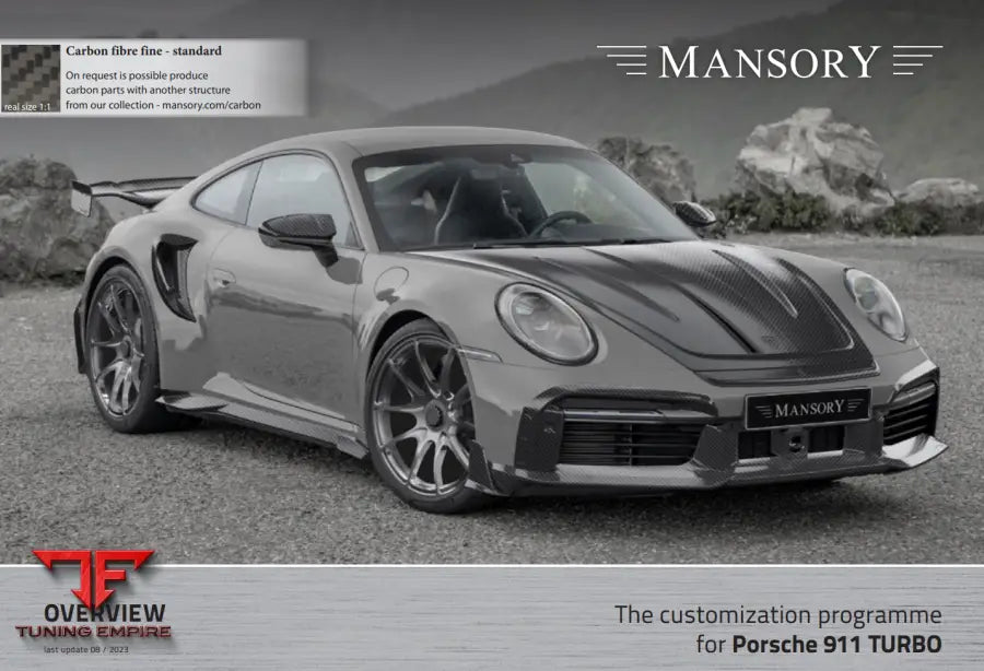 Mansory Porsche 911 Turbo S- Soft Kit