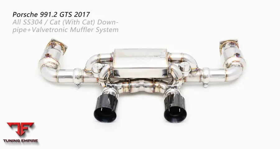 Porsche 991.2 Gts All Ss304 Cat Downpipe Exhaust System