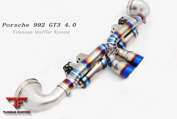 Porsche 992 Gt3 4.0 Titanium Exhaust System