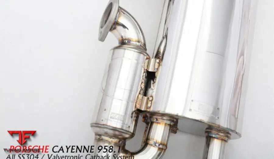 Porsche Cayenne 958.1 All Ss304 Valvetronic Exhaust System