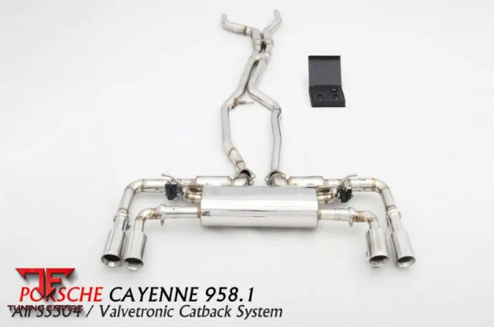 Porsche Cayenne 958.1 All Ss304 Valvetronic Exhaust System