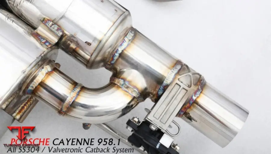 Porsche Cayenne 958.1 All Ss304 Valvetronic Exhaust System