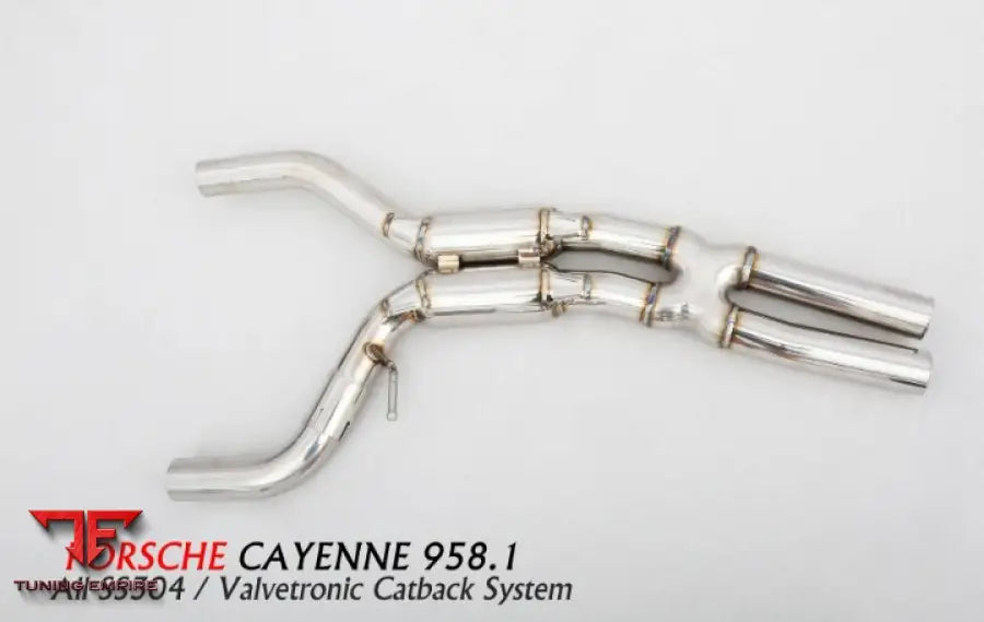 Porsche Cayenne 958.1 All Ss304 Valvetronic Exhaust System