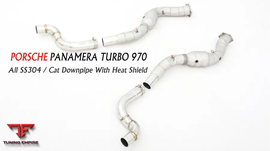 Porsche Panamera 970.1 All Ss304 Cat Downpipe With Heat Shield Exhaust System