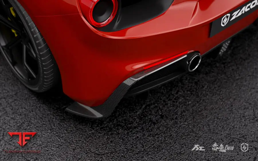 ZACOE FERRARI 488 GTB CARBON FIBER BODY KIT