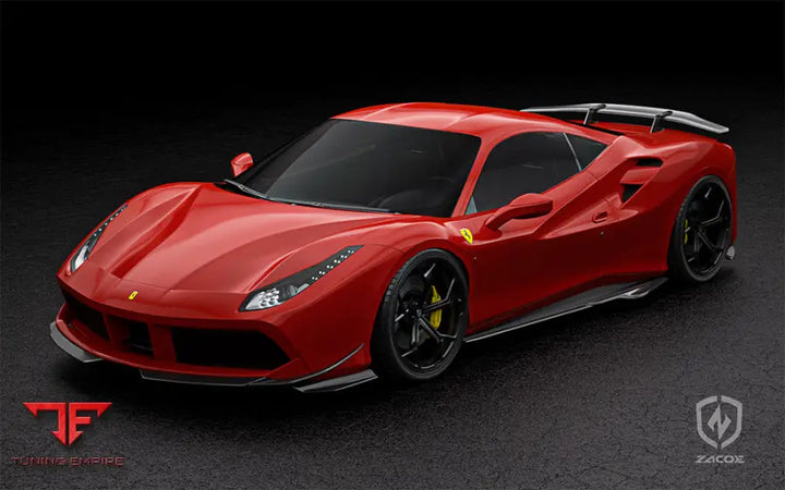 ZACOE FERRARI 488 GTB CARBON FIBER BODY KIT