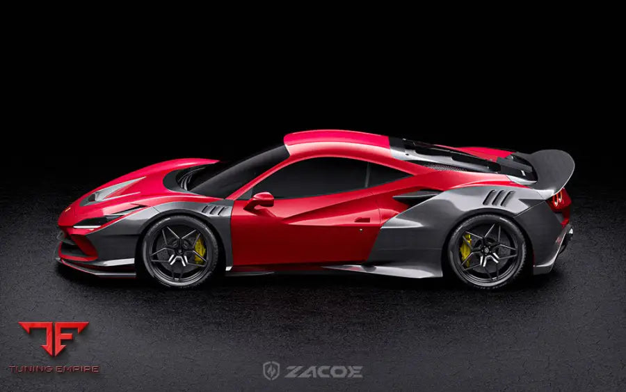 ZACOE FERRARI F8 TRIBUTO CARBON FIBER WIDEBODY