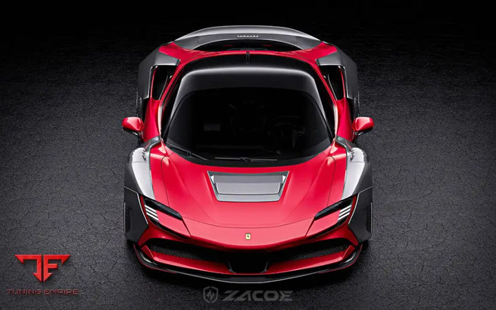 ZACOE FERRARI SF90 LIGHTNING CARBON FIBER WIDE BODY